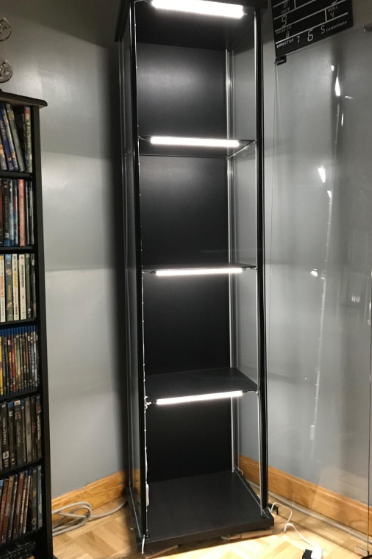 Cefrank Led Light Strips Kit, (6) 12’’ Linkable Light Bars + Rocker Switch + Power Adapter, Under Cabinet Lighting, Gun Safe, Locker, Closet, Shelf, Showcase Lighting