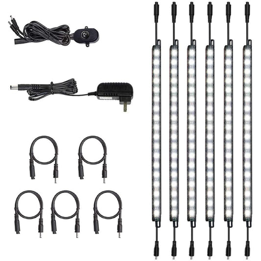 Safe Motion Sensor Lighting Linkable Light Bars Set of 6 pcs - B08SQBJJT9