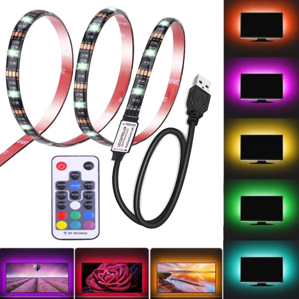 Og Seaside Piping LED Strip Lights,RGB Strips for HDTV 7 ft RGB USB Powered LED Light St –  Cefrank