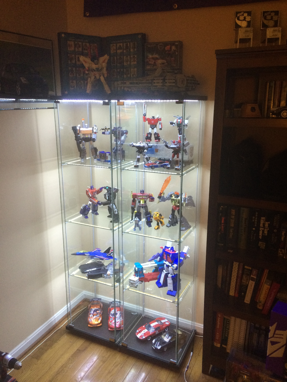 Cabinet Display Light Bars for Detolf, Set of 4pcs
