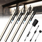 Cefrank Display Case Lights, 4-Pack 12" 30cm Under Cabinet LED Bars 1200lm • Plug-in • Ultra-slim bar for Curio Hutches, Bookcases, Pantry, Closets, Kitchen Counters