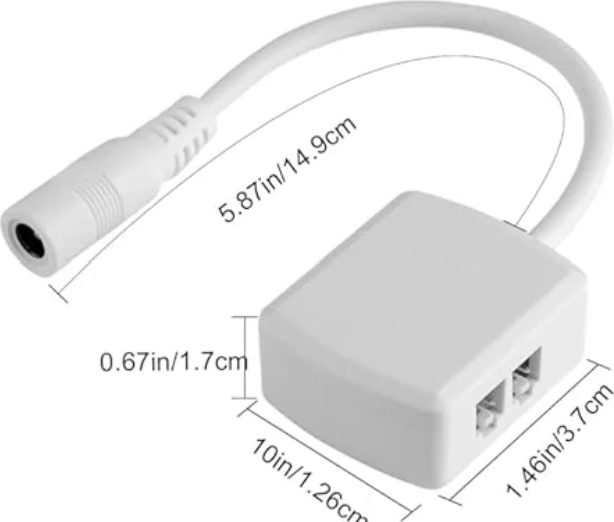 4‑way splitter box for the V-shape LED bars