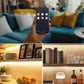 Cefrank V-Shape 4-Pack 12" Smart LED Under Cabinet Lighting - Alexa & Google Assistant Compatible, Dimmable 2700-6000K Color Changing, Energy Efficient for Kitchen Counter, Shelves, Pantry & Closet