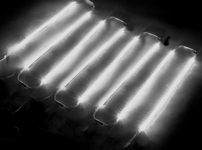 Cefrank LED Under Shelf Display Case Lighting Kit 8×12" Linkable Lights Strips Set 20W