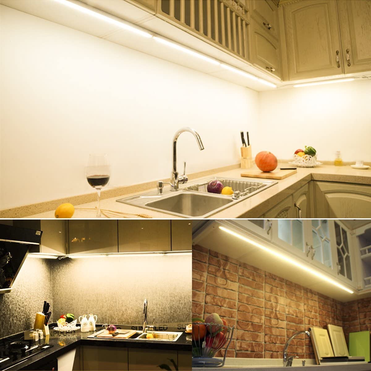 Kitchen Under Cabinet Linkable Led Lighting | Cabinets Matttroy